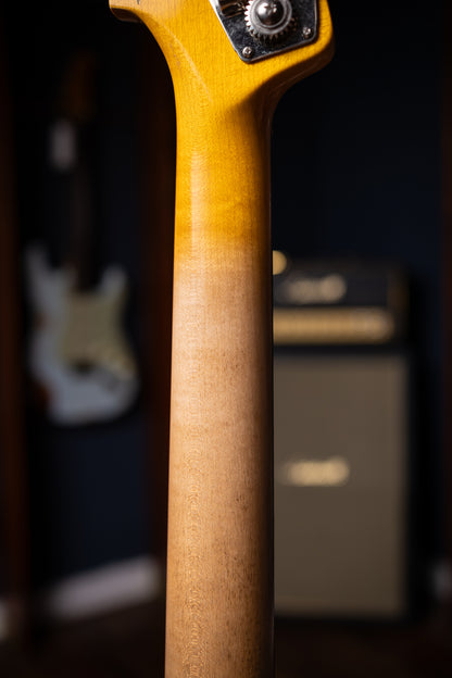 Fender Custom Shop 1960 Precision Bass DLX Closet Classic - Faded Aged Shell Pink