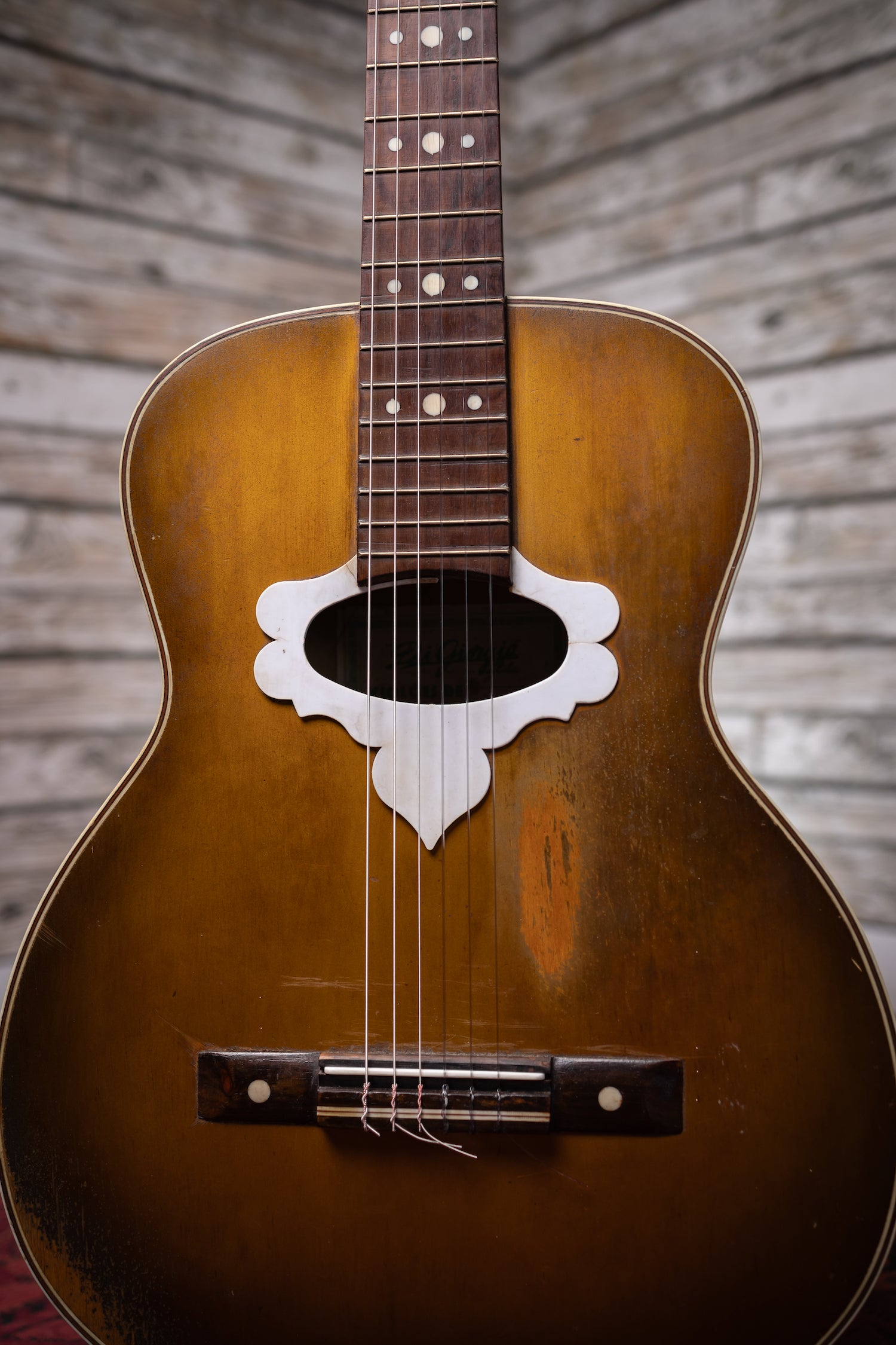 1957 DiGiorgio Vibrante Classical Guitar - Natural