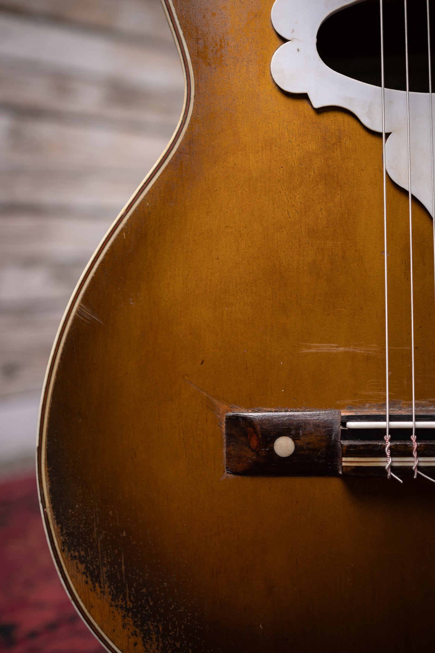 1957 DiGiorgio Vibrante Classical Guitar - Natural