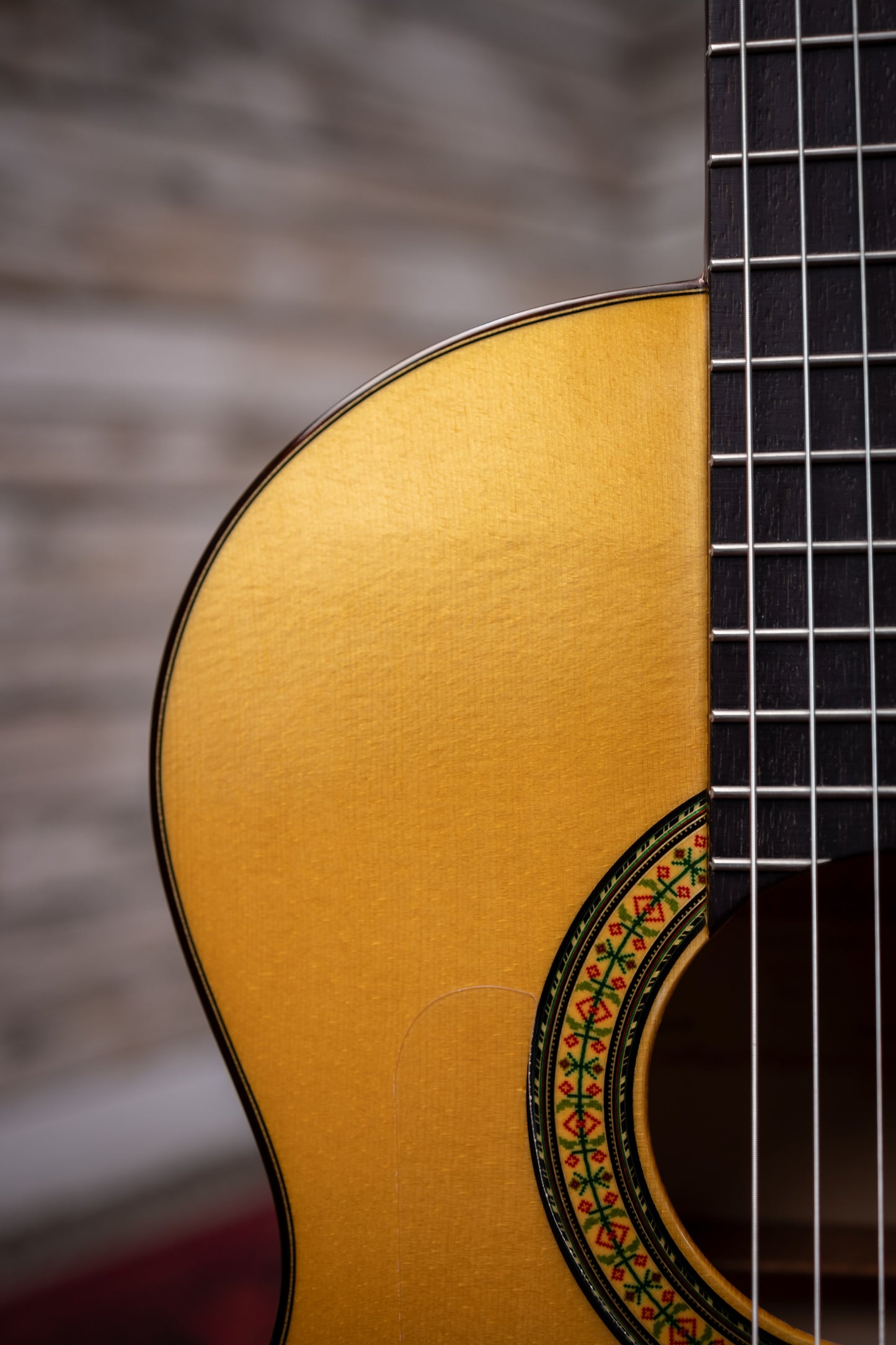 Alhambra 3 F Nylon-string Flamenco Acoustic Guitar - Natural