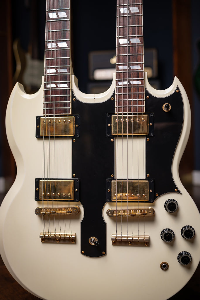 ギター Gibson Custom Shop EDS-1275 Alpine White 2008 Gibson Custom Shop EDS-1275 – Alpine White – Walt Grace Vintage