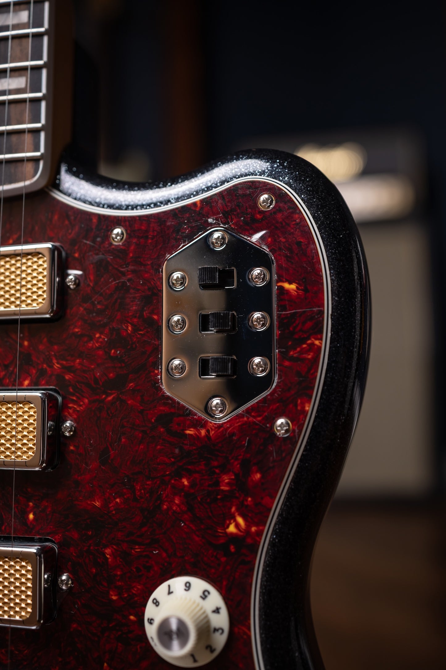 Fender Limited Edition Gold Foil Series Jazzmaster - Black Sparkle