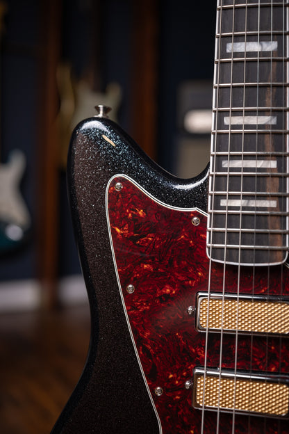 Fender Limited Edition Gold Foil Series Jazzmaster - Black Sparkle
