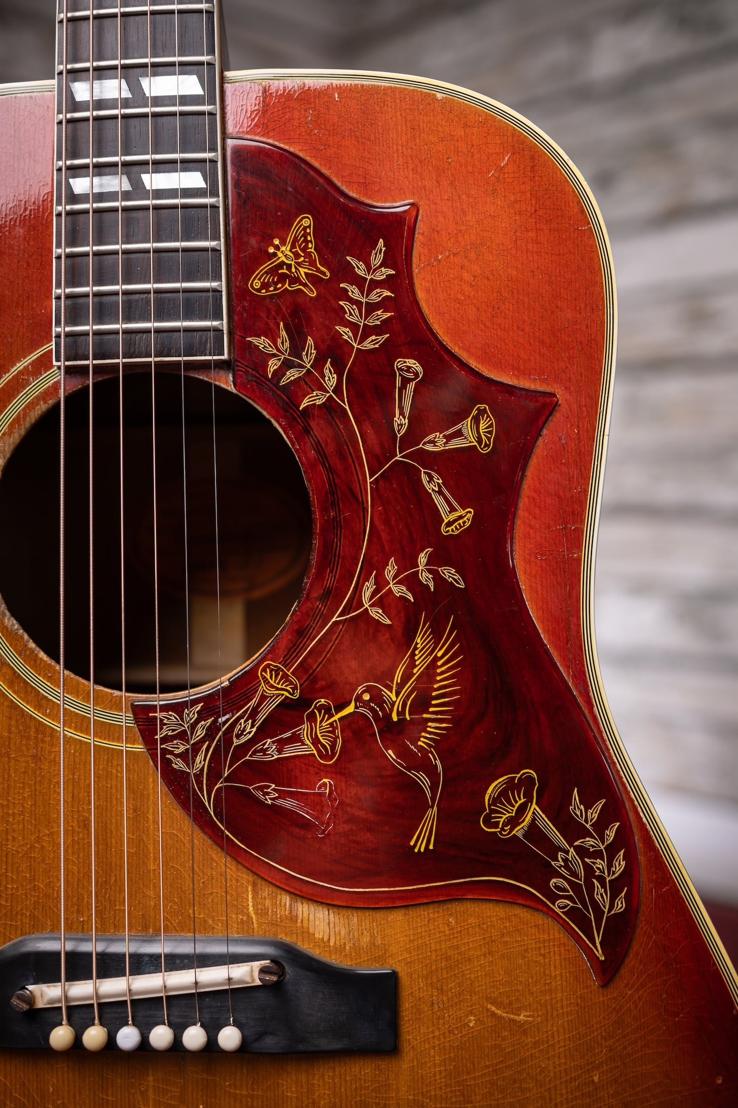 1963 Gibson Hummingbird – Cherry Sunburst