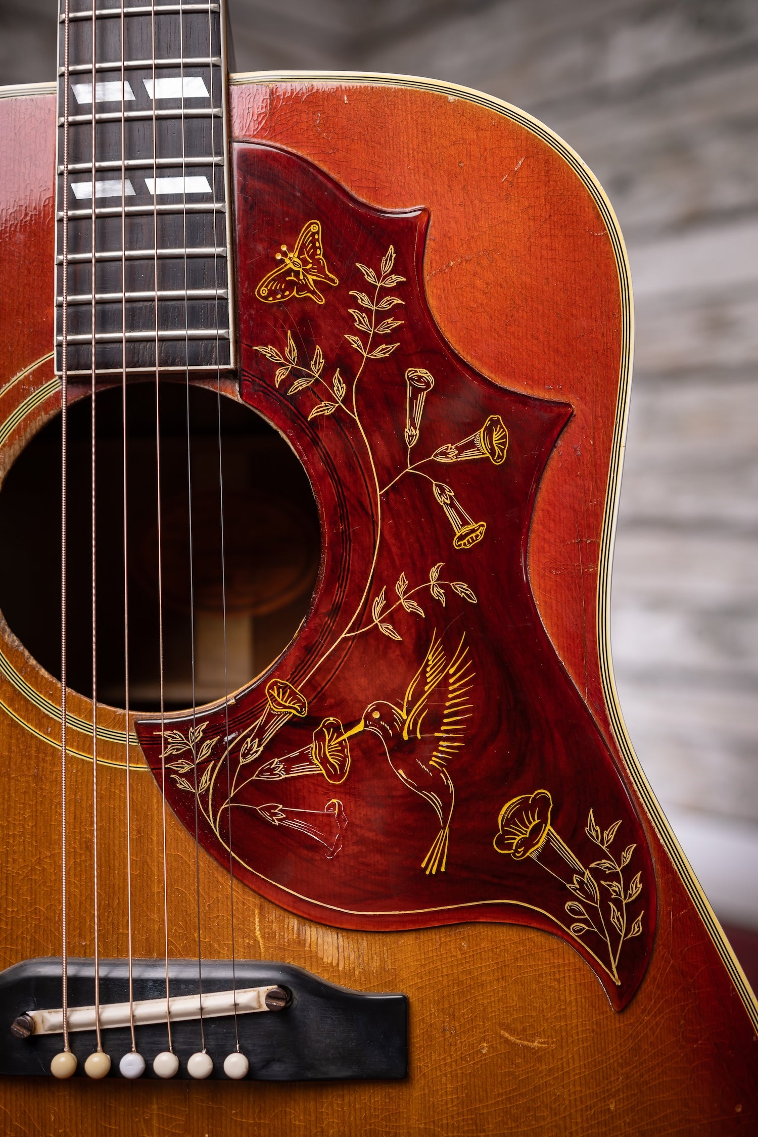 1963 Gibson Hummingbird – Cherry Sunburst