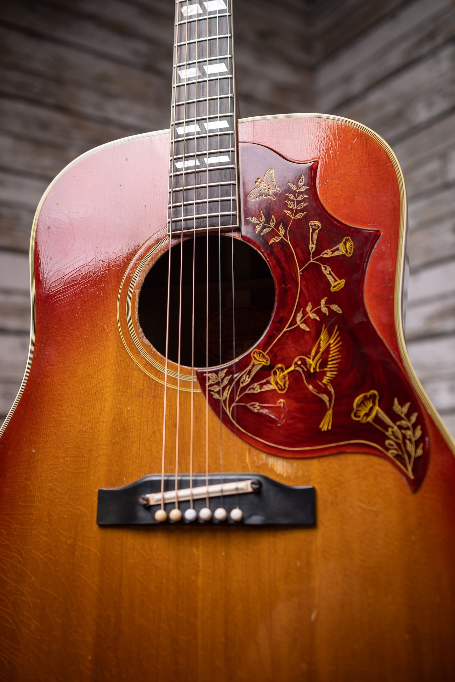 1963 Gibson Hummingbird – Cherry Sunburst