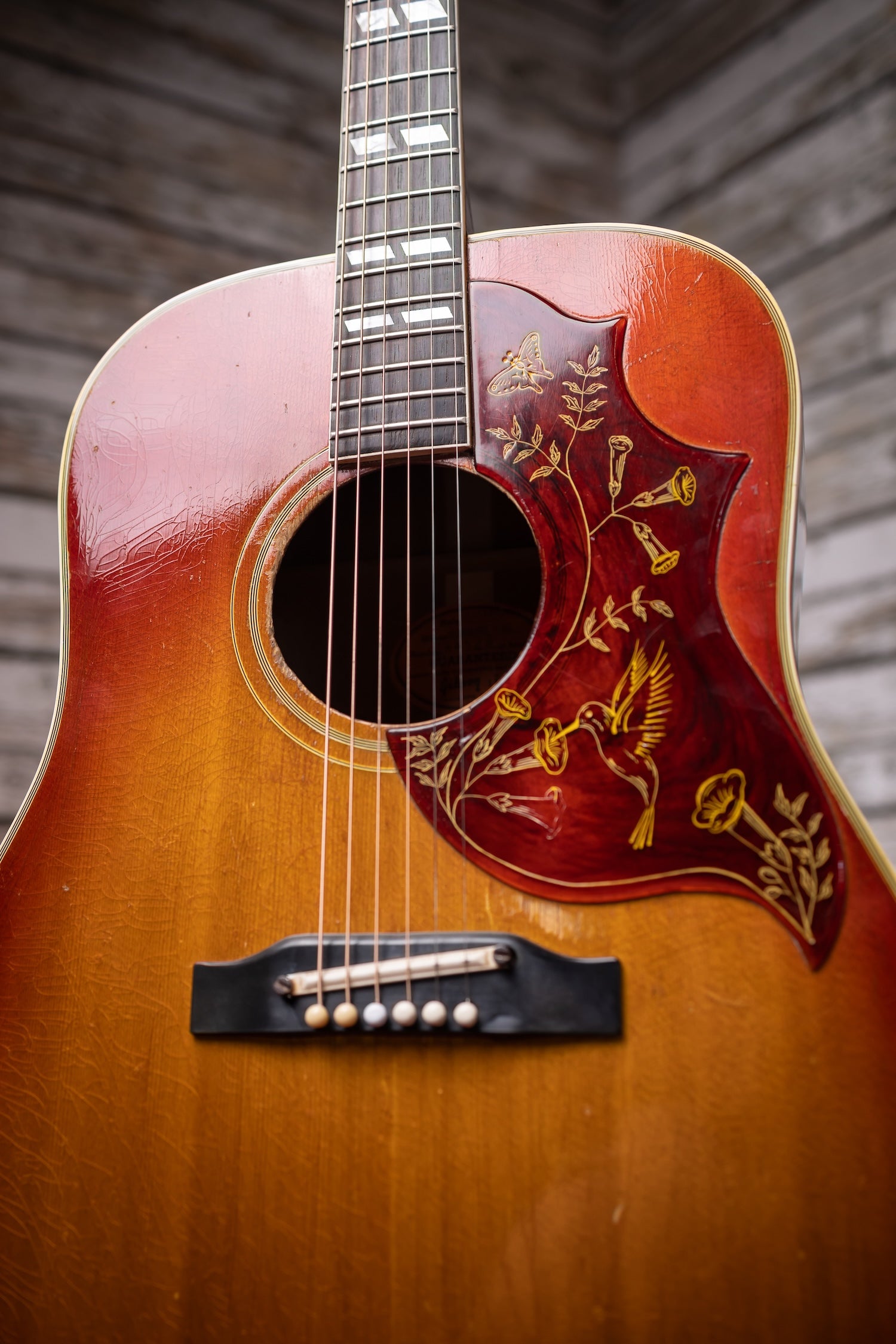 1963 Gibson Hummingbird – Cherry Sunburst