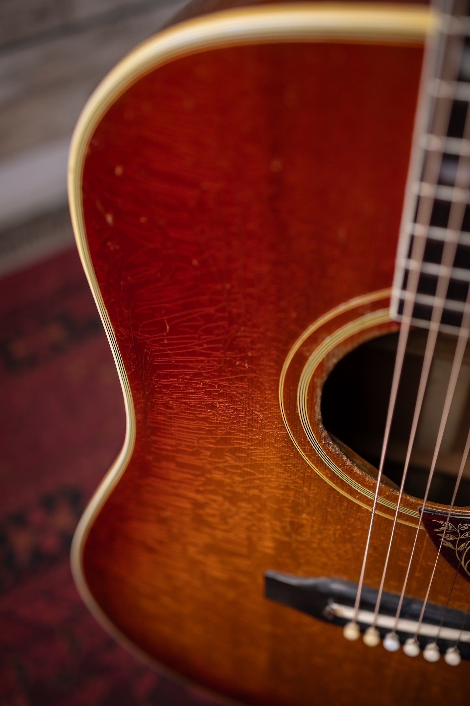 1963 Gibson Hummingbird – Cherry Sunburst