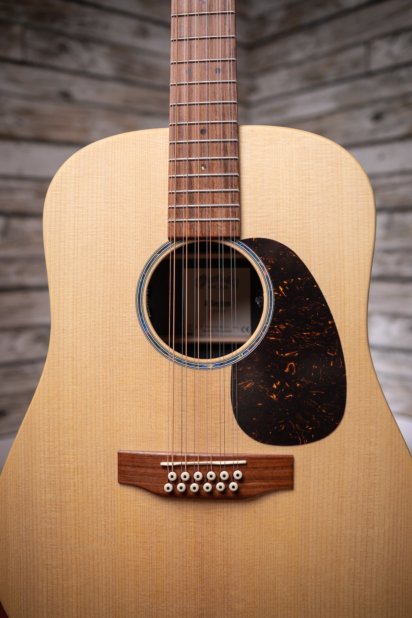 Martin D-X2E 12-String Acoustic-Electric Guitar - Brazilian Rosewood Pattern