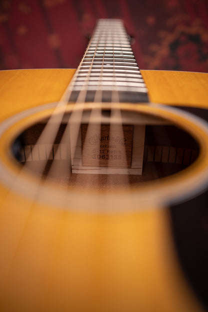 Martin D-12E Retro Road Series, D-14 Fret, Acoustic Electric Guitar - Aging Toner