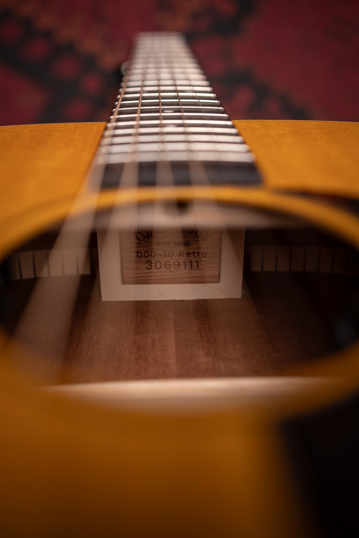 Martin 000-10E Retro Acoustic/Electric Guitar - Spruce/Sapele
