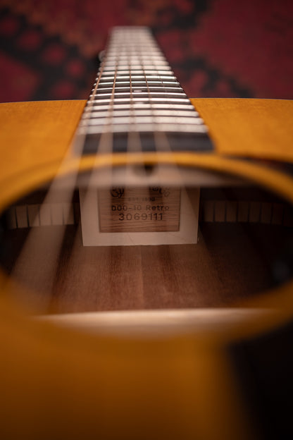 Martin 000-10E Retro Acoustic/Electric Guitar - Spruce/Sapele