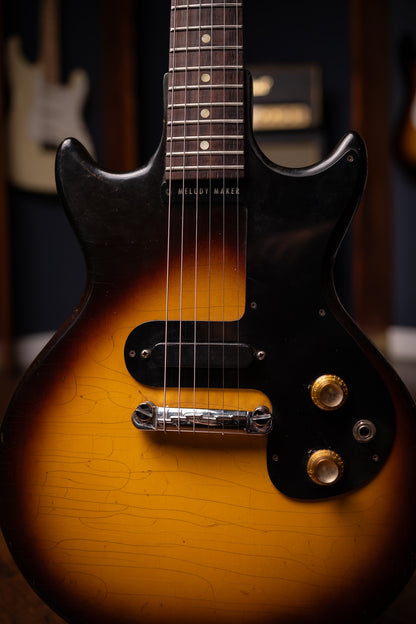 1962 Gibson Melody Maker Electric Guitar - Sunburst