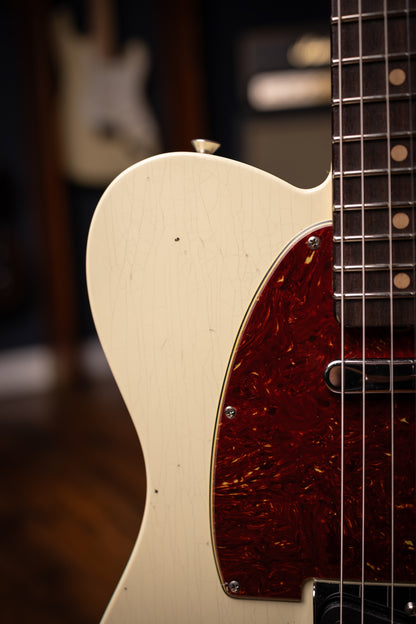 Fender Custom Shop 1963 Telecaster Journeyman Relic Electric Guitar - Vintage White
