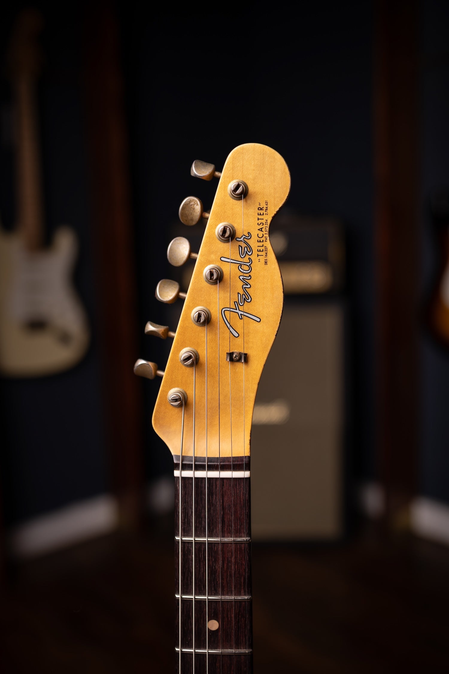 Fender Custom Shop 1963 Telecaster® Relic®, 3A Rosewood Fingerboard  Electric Guitar - Aged Lake Placid Blue