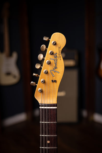 Fender Custom Shop 1963 Telecaster® Relic®, 3A Rosewood Fingerboard  Electric Guitar - Aged Lake Placid Blue