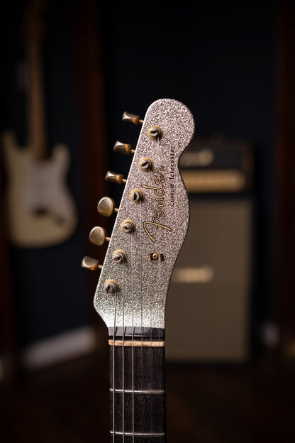 Fender Ltd. Ed. CuNiFe Telecaster Custom Journeyman Relic - Aged Silver Sparkle