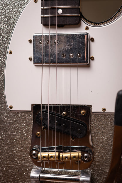 Fender Ltd. Ed. CuNiFe Telecaster Custom Journeyman Relic - Aged Silver Sparkle