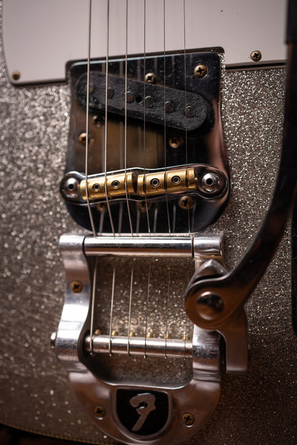 Fender Ltd. Ed. CuNiFe Telecaster Custom Journeyman Relic - Aged Silver Sparkle