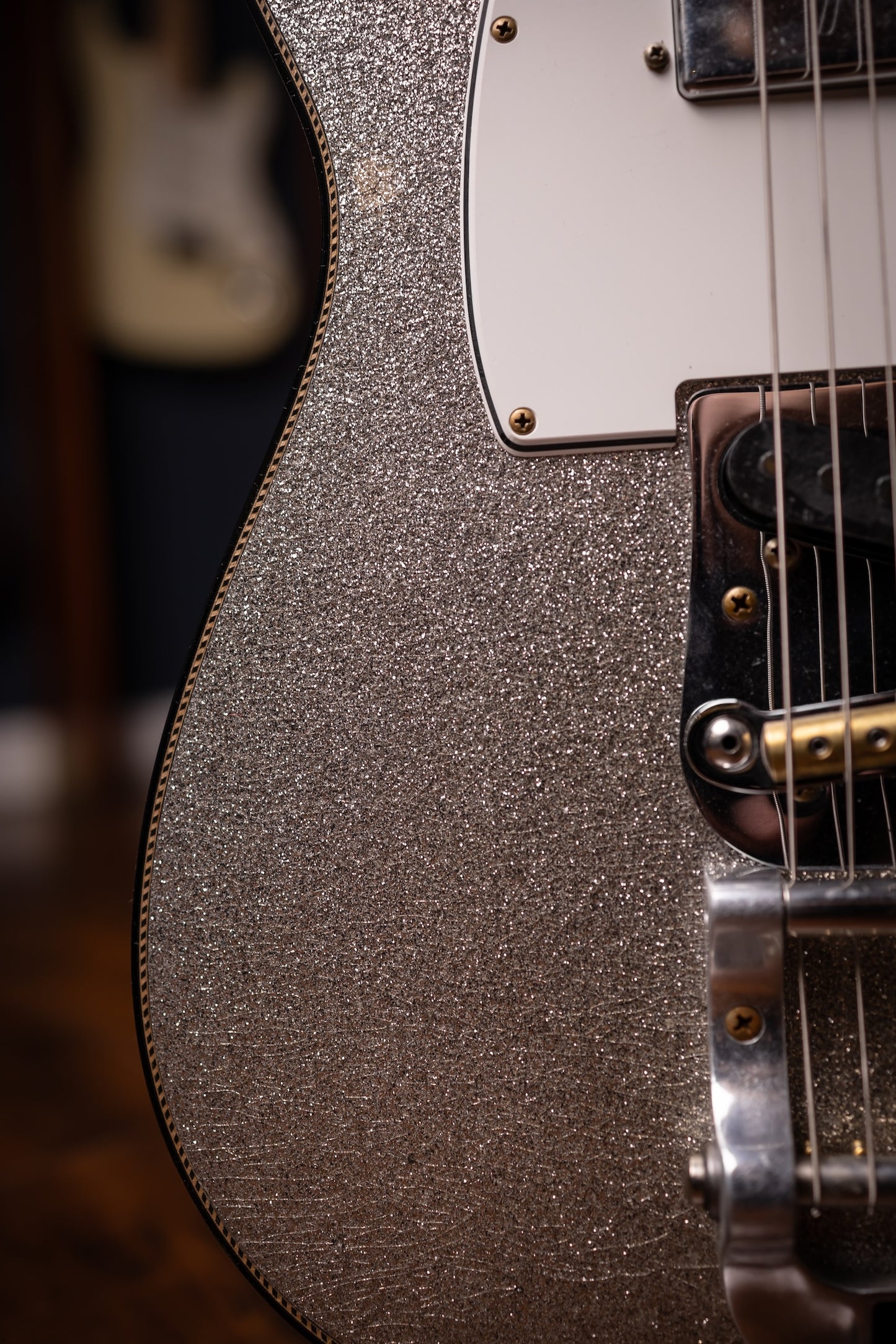Fender Ltd. Ed. CuNiFe Telecaster Custom Journeyman Relic - Aged Silver Sparkle