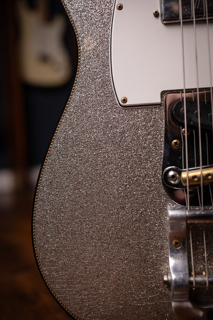 Fender Ltd. Ed. CuNiFe Telecaster Custom Journeyman Relic - Aged Silver Sparkle