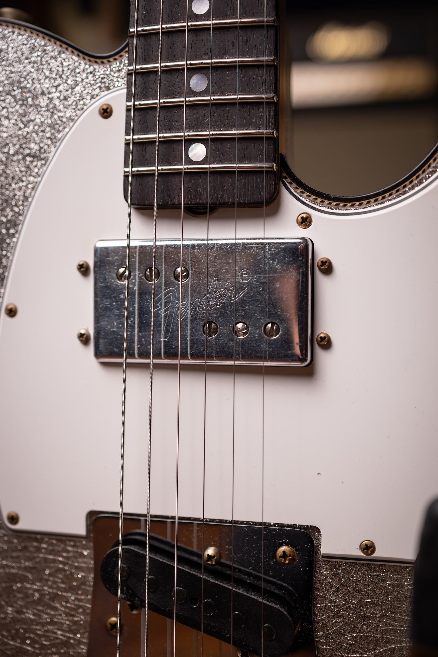 Fender Ltd. Ed. CuNiFe Telecaster Custom Journeyman Relic - Aged Silver Sparkle