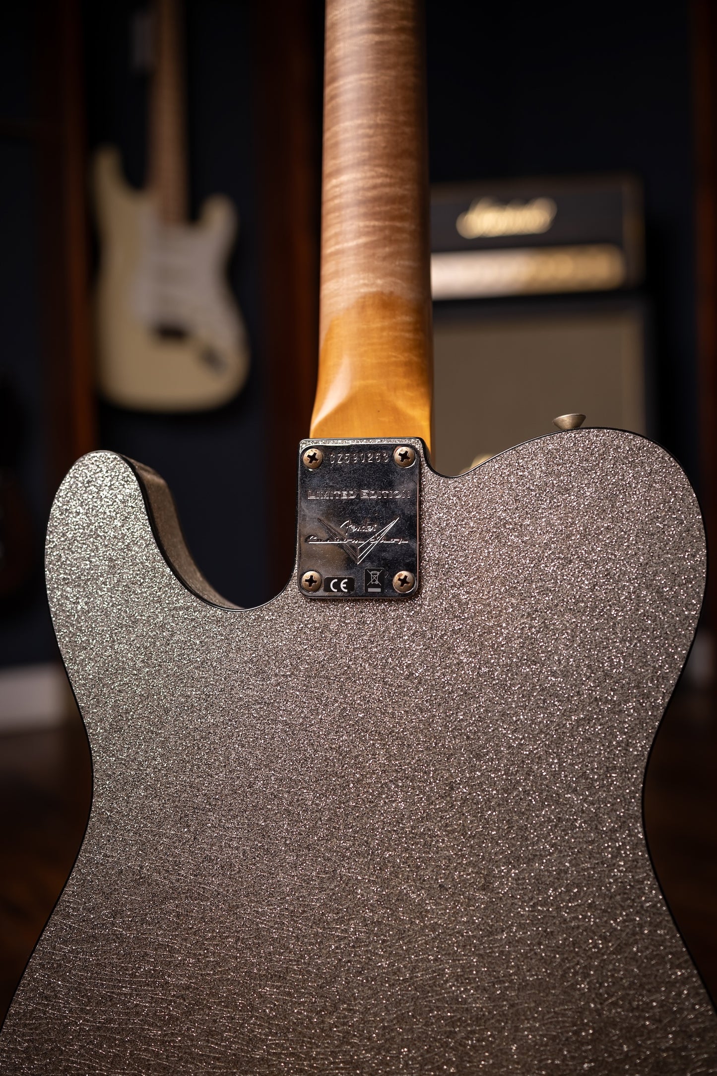 Fender Ltd. Ed. CuNiFe Telecaster Custom Journeyman Relic - Aged Silver Sparkle