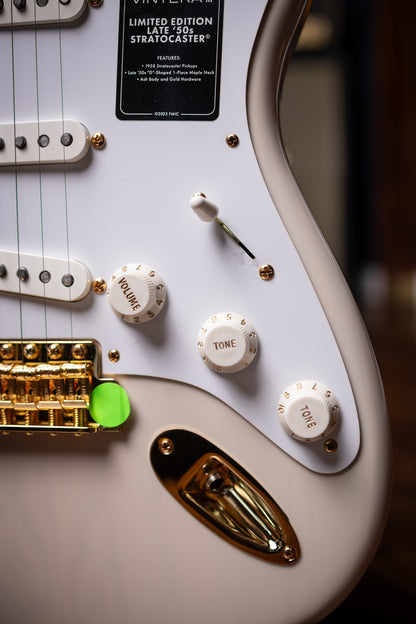 Fender Limited Edition Vintera III Late '50s Stratocaster - White Blonde