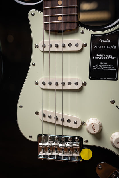 Fender Vintera III Early '60s Stratocaster - Black
