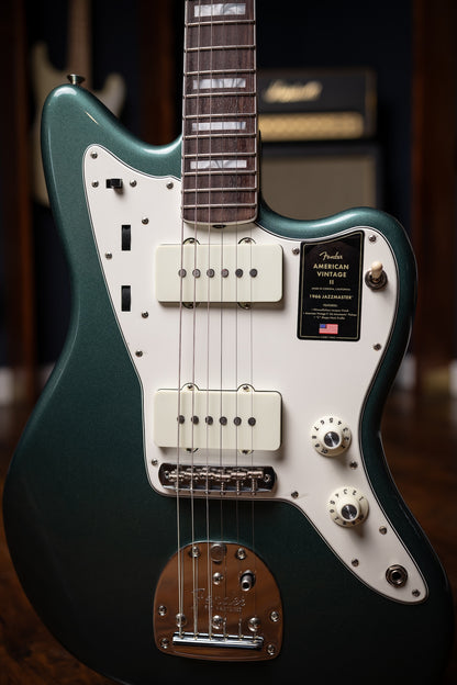 Fender American Vintage II 1966 Jazzmaster Electric Guitar - Sherwood Green Metallic