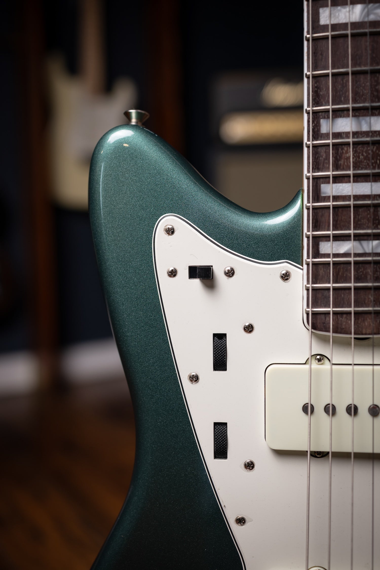 Fender American Vintage II 1966 Jazzmaster Electric Guitar - Sherwood Green Metallic