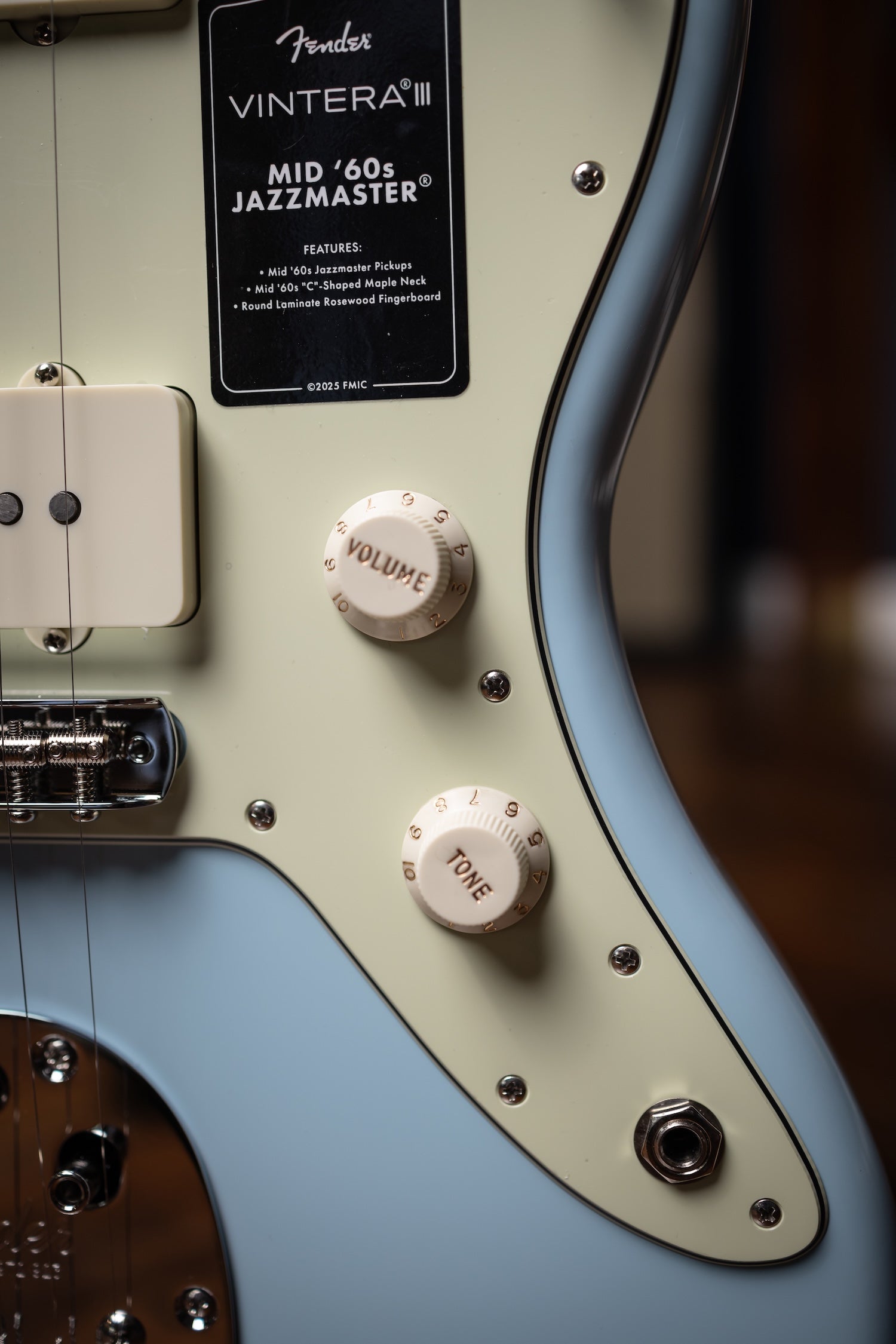 Fender Vintera III Mid '60s Jazzmaster - Sonic Blue
