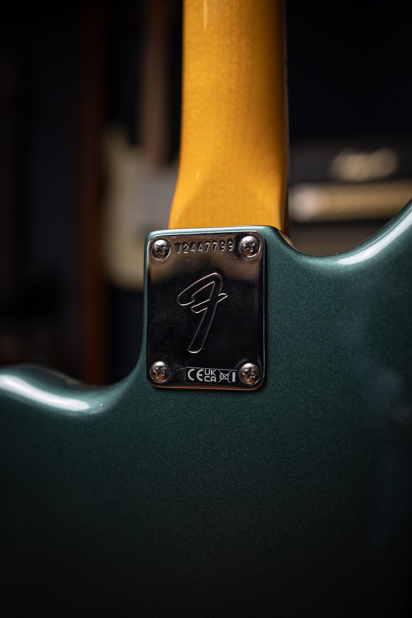 Fender American Vintage II 1966 Jazzmaster Electric Guitar - Sherwood Green Metallic