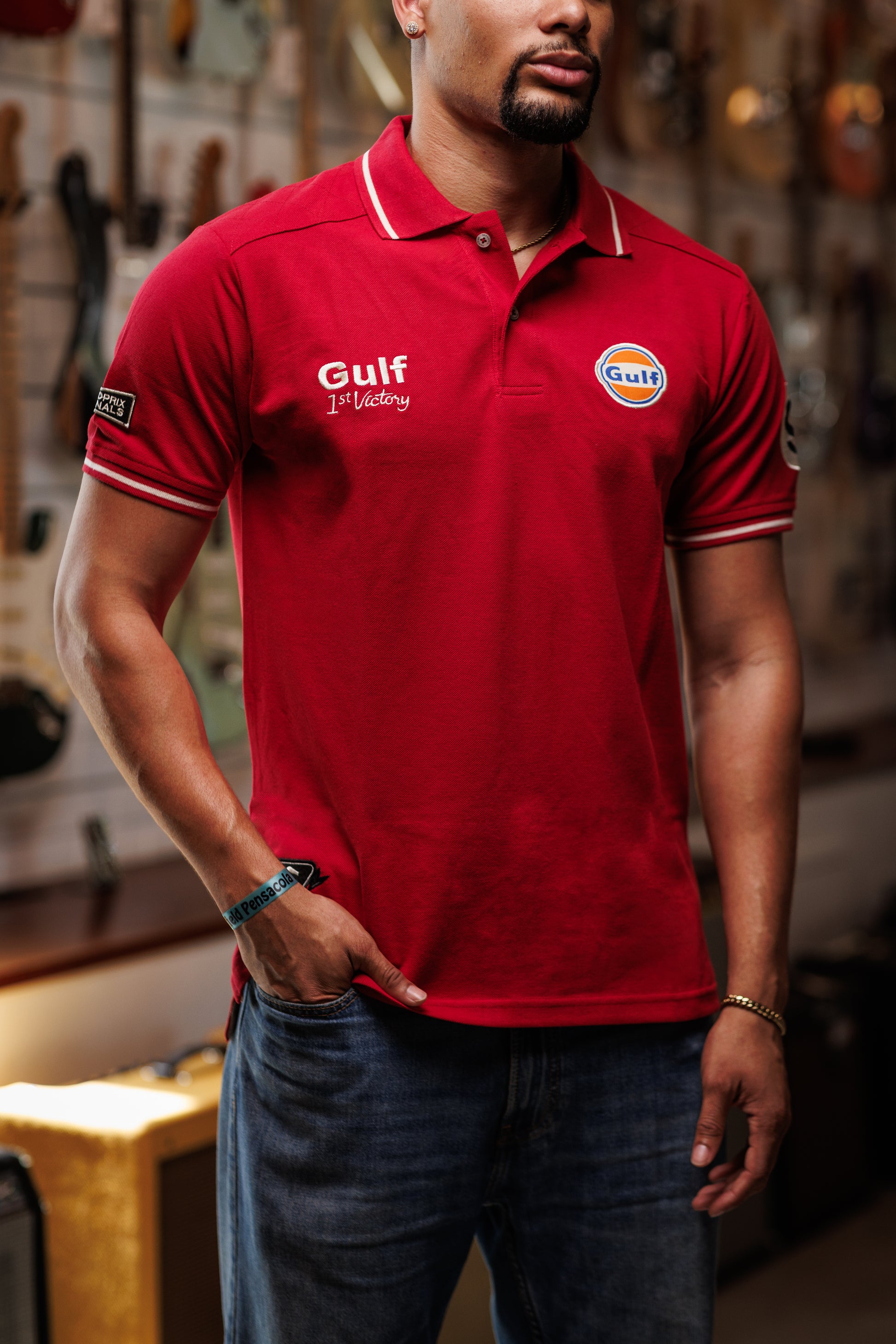 Gulf Vintage Polo - Merlot