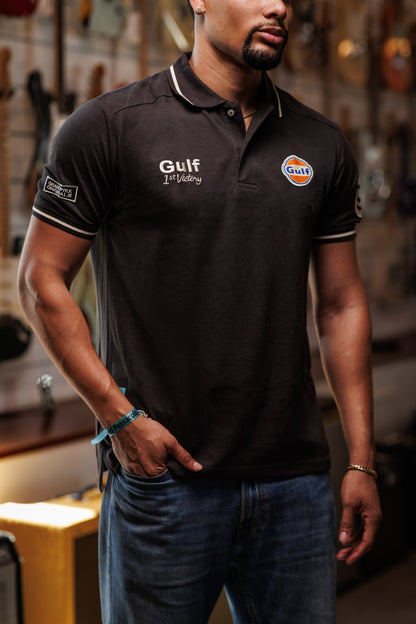 Gulf Vintage Polo - Anthracite