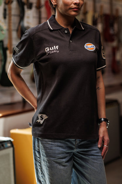 Gulf Vintage Polo - Anthracite