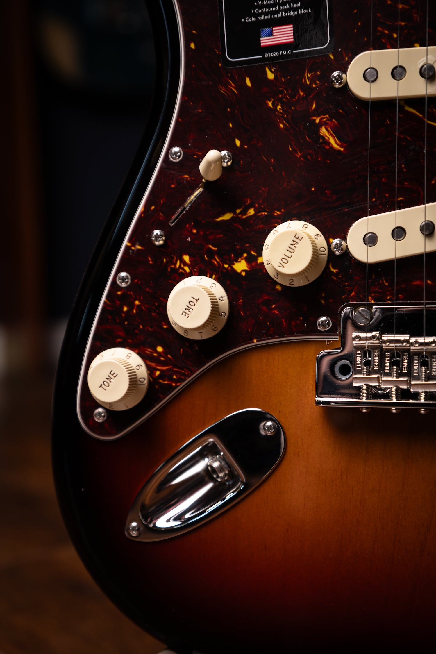 Fender American Professional II Stratocaster Left-Handed Electric Guitar - 3-Color Sunburst