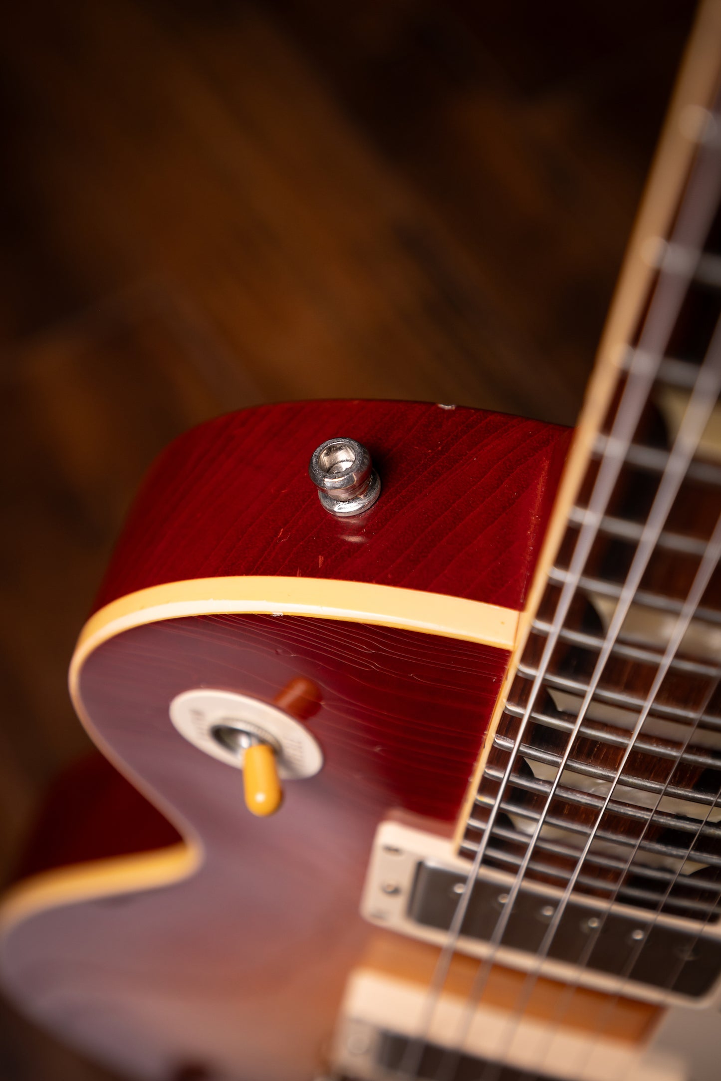 2008 Gibson Custom Shop 50th Anniversary 1958 Les Paul Flame Top Reissue Murphy Aged - Cherry Sunburst