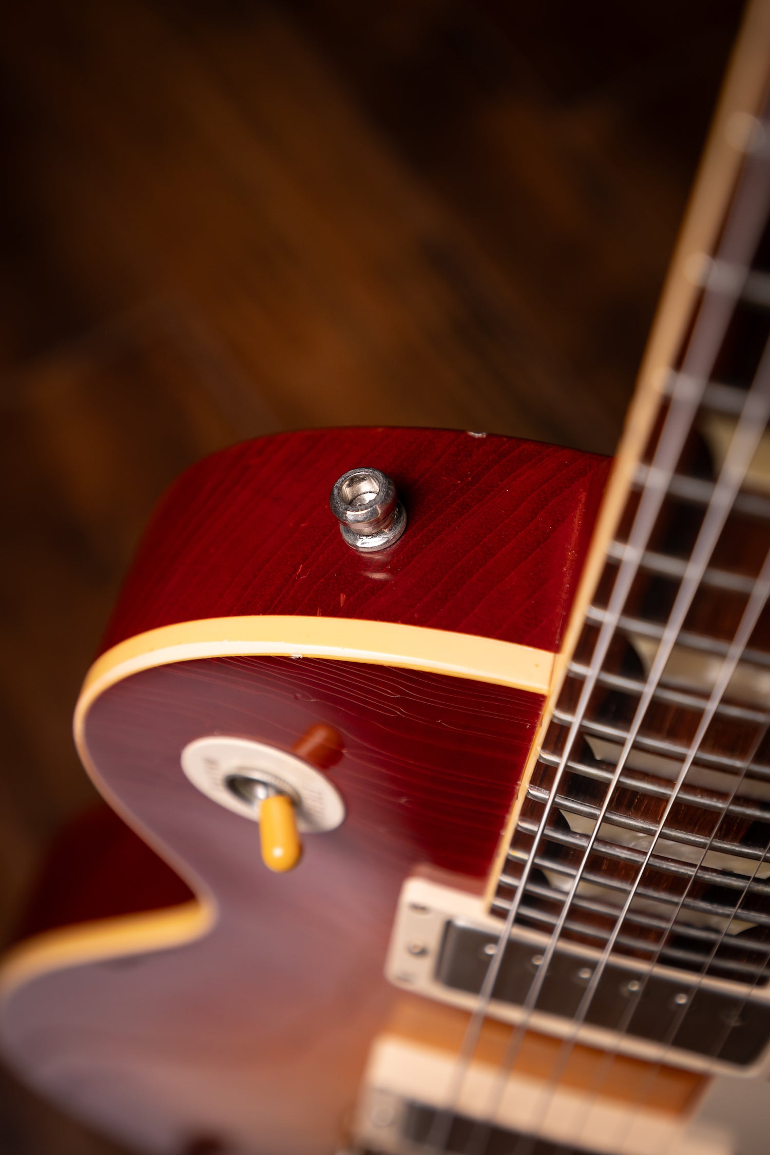 2008 Gibson Custom Shop 50th Anniversary 1958 Les Paul Flame Top Reissue Murphy Aged - Cherry Sunburst