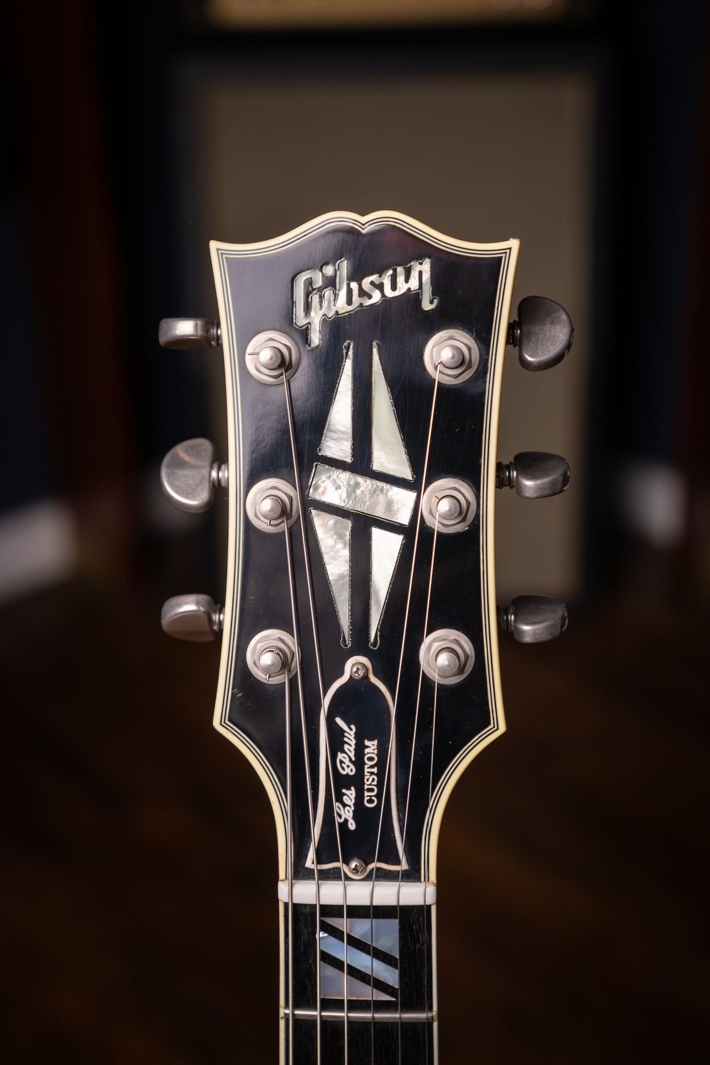 2010 Gibson Custom Shop 1968 Les Paul Custom Electric Guitar (50th Anniversary Seymour Duncan Pickups Installed) - Ebony
