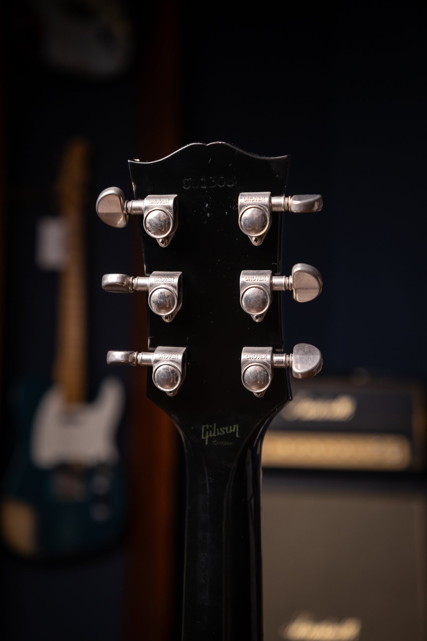 2010 Gibson Custom Shop 1968 Les Paul Custom Electric Guitar (50th Anniversary Seymour Duncan Pickups Installed) - Ebony