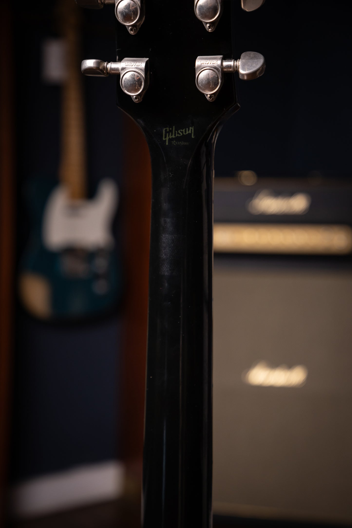 2010 Gibson Custom Shop 1968 Les Paul Custom Electric Guitar (50th Anniversary Seymour Duncan Pickups Installed) - Ebony