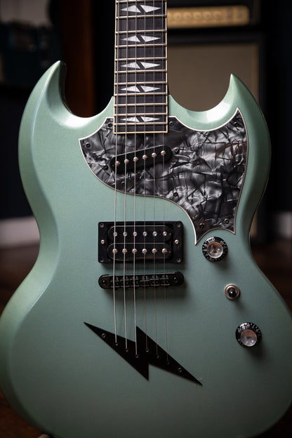 1998 Gibson SG-Z Electric Guitar - Verdigris Teal Metallic