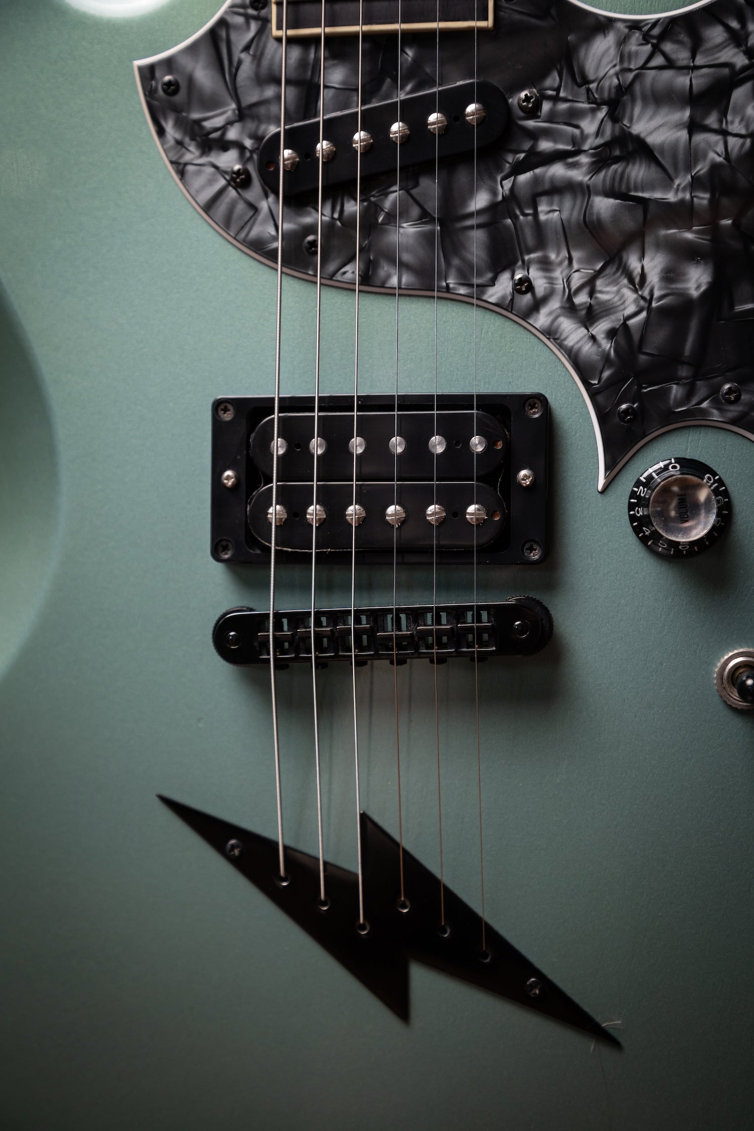 1998 Gibson SG-Z Electric Guitar - Verdigris Teal Metallic