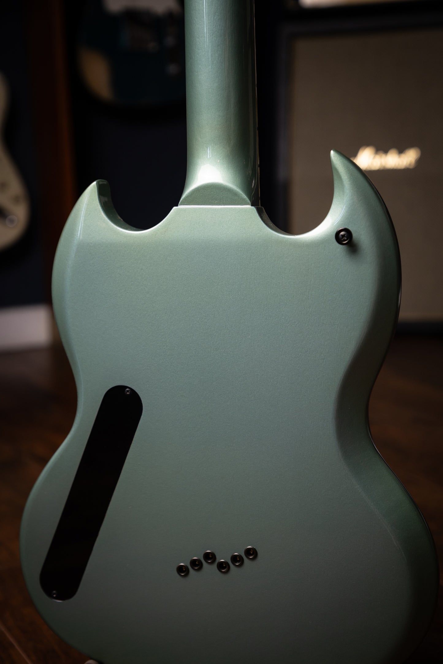1998 Gibson SG-Z Electric Guitar - Verdigris Teal Metallic
