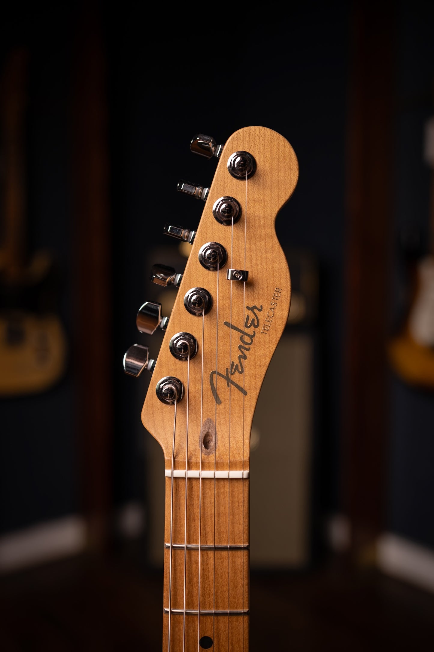 Fender Limited Edition American Ultra II Telecaster Electric Guitar - Antique Olive with Hardshell Case
