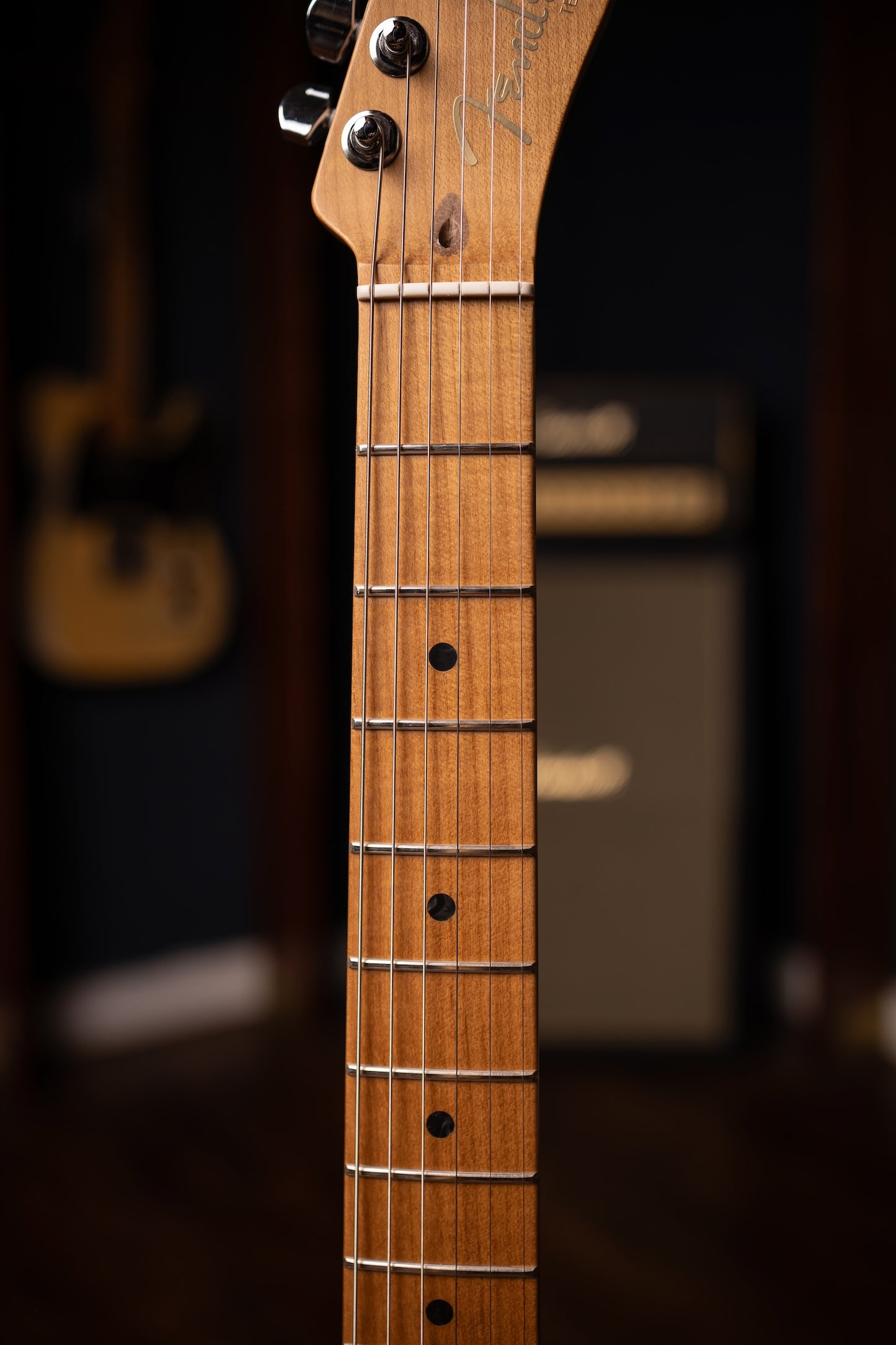 Fender Limited Edition American Ultra II Telecaster Electric Guitar - Antique Olive with Hardshell Case