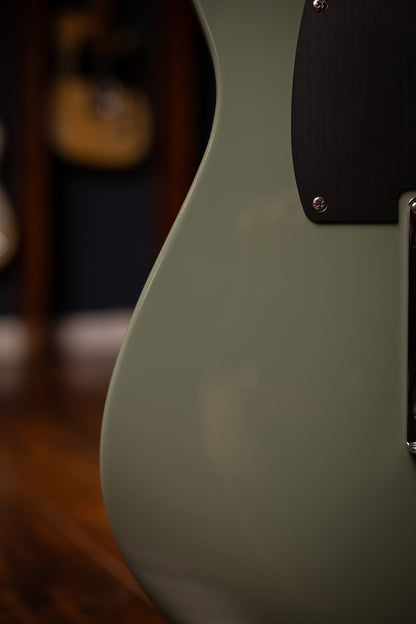 Fender Limited Edition American Ultra II Telecaster Electric Guitar - Antique Olive with Hardshell Case