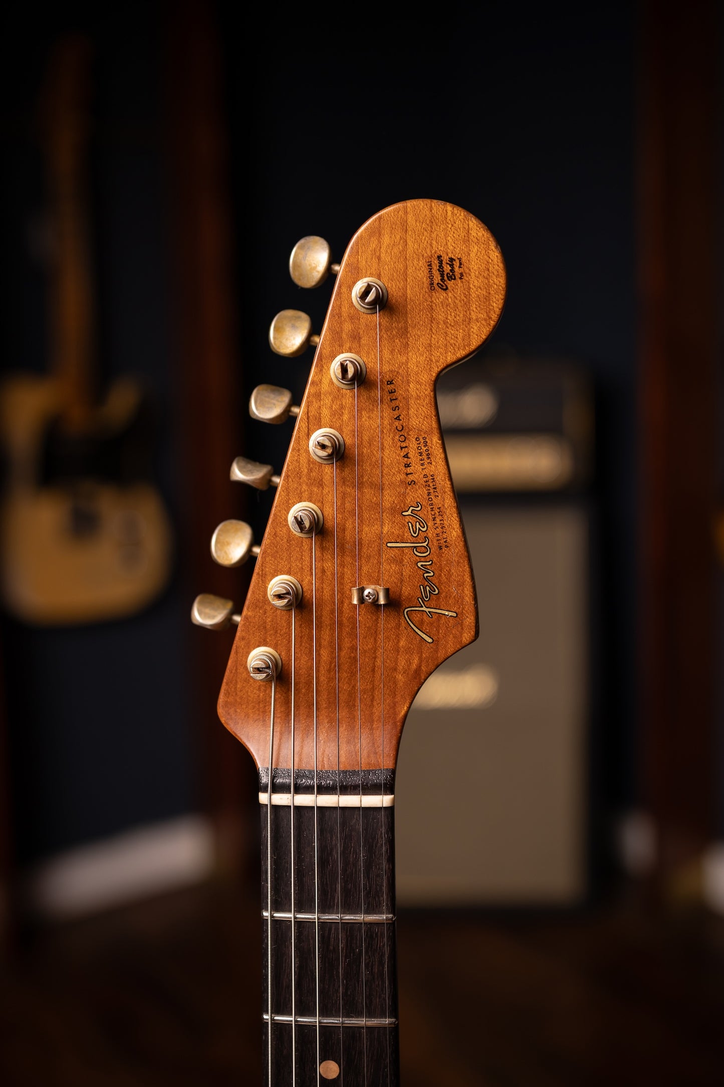 Fender Masterbuilt Todd Krause '63 Stratocaster® Journeyman Relic® Electric Guitar - Sherwood Green Metallic
