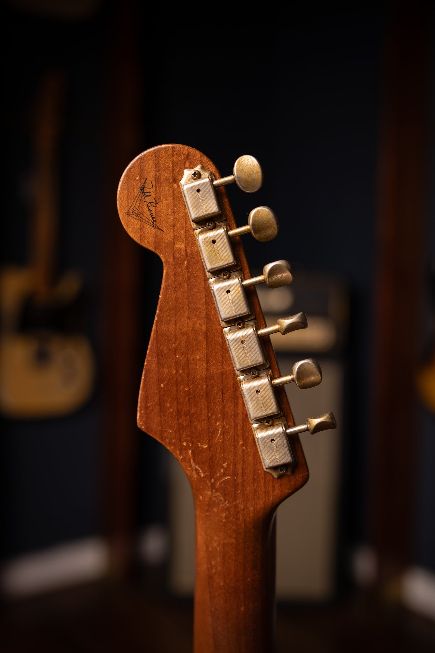 Fender Masterbuilt Todd Krause '63 Stratocaster® Journeyman Relic® Electric Guitar - Sherwood Green Metallic
